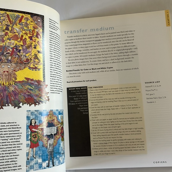 NWT Imagery on Fabric BOOK Jean Ray Laury 1997 Textile Printing Creativity - Picture 9 of 17